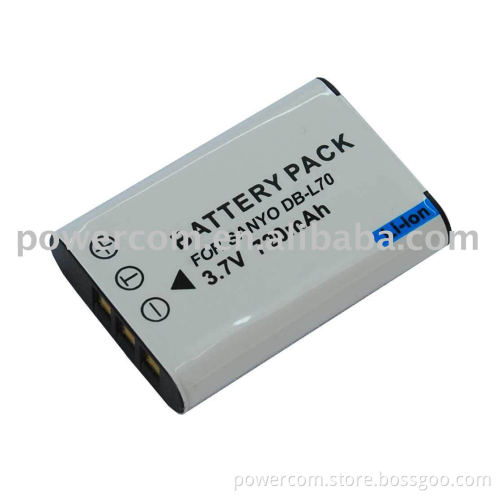 For camera battery DB-L70
